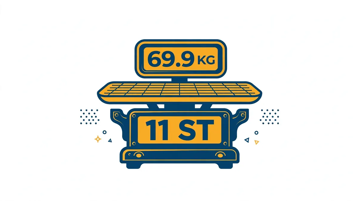 11 stone to kg conversion