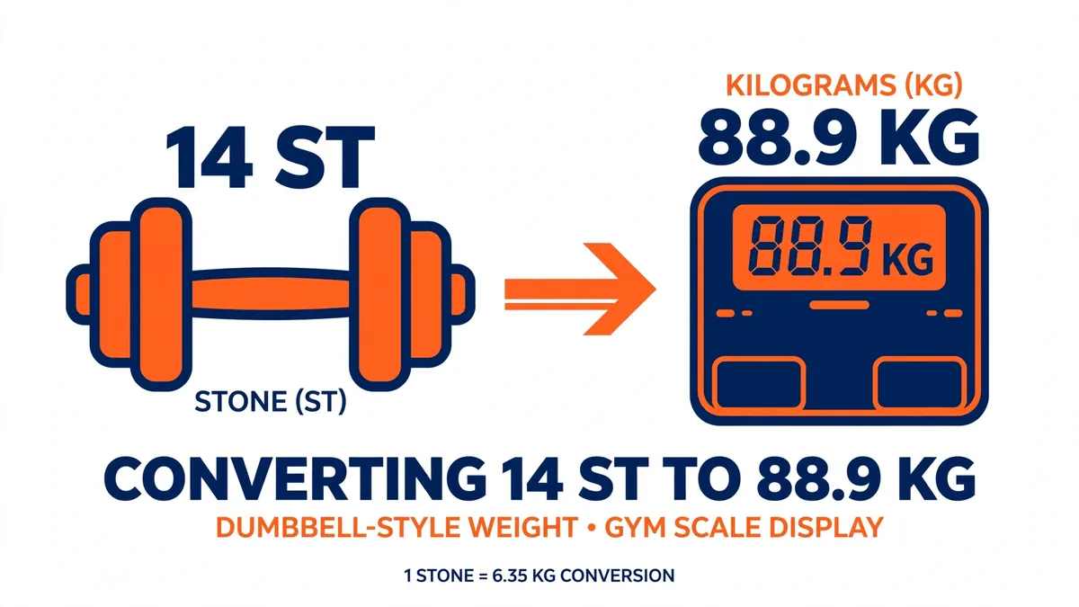 14 stone to kg conversion
