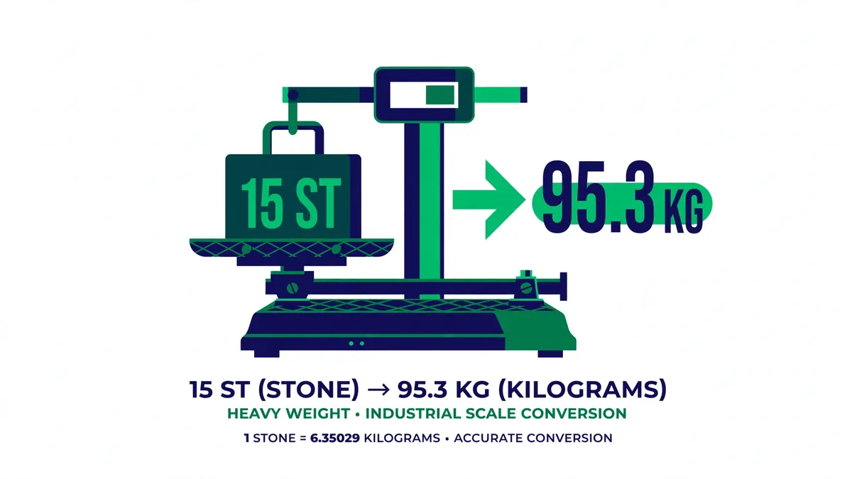 15 stone to kg conversion